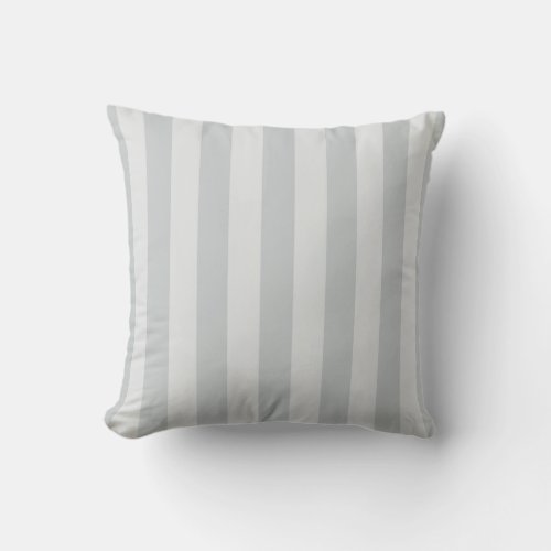 Change Grey Stripes to  Any Color Click Customize Throw Pillow