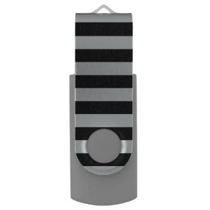 Change Grey Stripes to  Any Color Click Customize USB Flash Drive