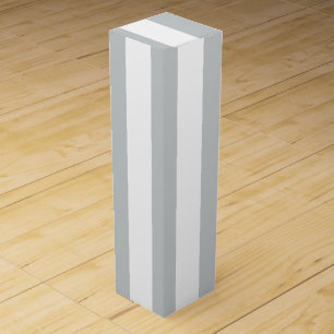 Change Grey Stripes to  Any Color Click Customize Wine Gift Box