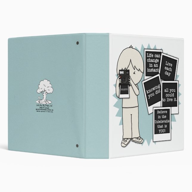 Change in an Instant 3 Ring Binder (Background)