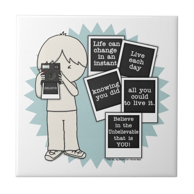 Change in an Instant Ceramic Tile (Front)