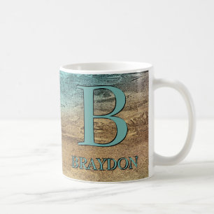 Change Initial Add Name A B C D E F G  Abstract Coffee Mug