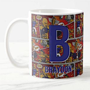 Change Initial Add Name A B C D E F G Pop Art Gym Coffee Mug