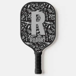 Change Initial, Add Name, Car Parts for Mechanic Pickleball Paddle