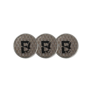 Change Initial, Checker Plate                      Golf Ball Marker