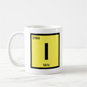 Change Initial Name Year Periodic Table I J K L Coffee Mug