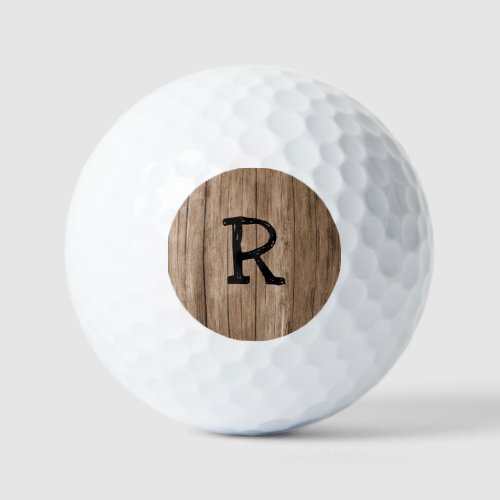 Change Initial Wood Wall Board                   Golf Balls