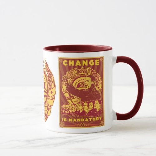 Change Is Mandatory Comrade Obama Spoof Mug