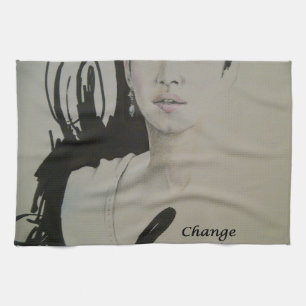 Change is Not a Spectator Sport Art Print Towel