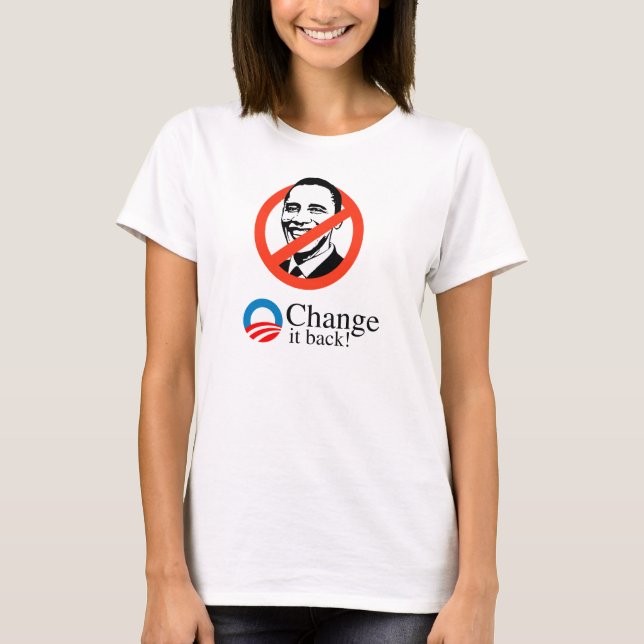 Change it back T-Shirt (Front)