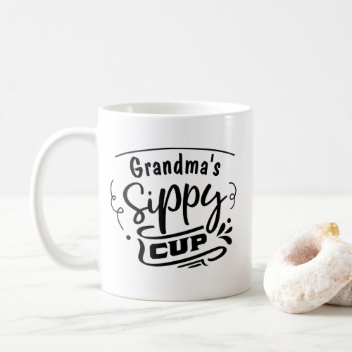 Change Name Grandmas Sippy Cup Grandmother or Any