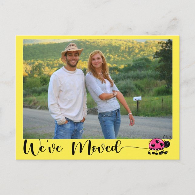 Change of Address 2 Postcard (Front)