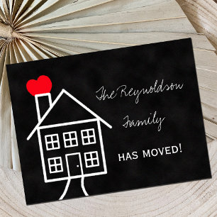 Change of Address Announcement Postcard