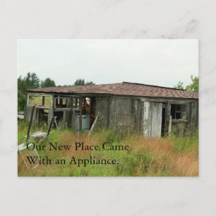 Change of Address Card: Appliance Announcement Postcard