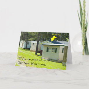 Change of Address Card: Close Neighbors Announcement