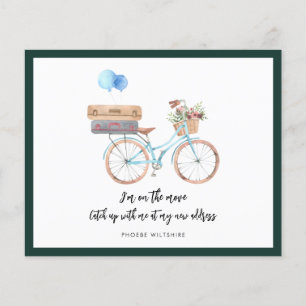 Change of Address Chic Moving Announcement