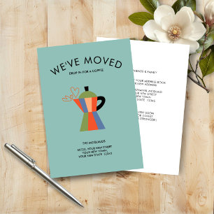 Change of Address Coffee Lovers Card