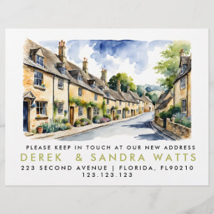 change of address,d moved announcement cotswold flyer