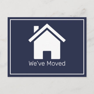 Change of Address House Post Card