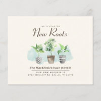 Change of Address Moving Announcement