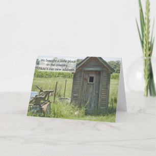 Change of Address: Place in the Country Announcement