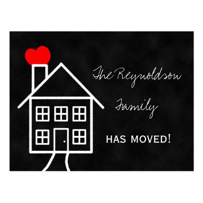 change of address postcard zazzle change of address post cards