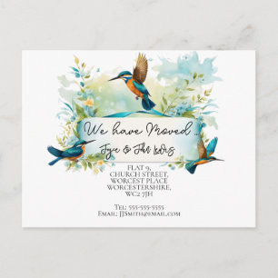 Change of address postcard