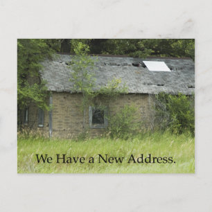 Change of Address Postcard: Fixer Upper Announcement Postcard