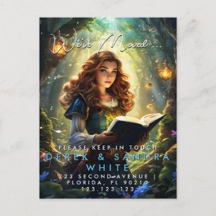 Change of address we have moved announcement postcard