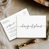 Change of Plans | Postponed Wedding