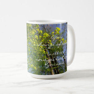 Change of Scene, Inspiration You Need, Linden Tree Coffee Mug