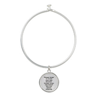 Change photo and make your own personalized bangle bracelet