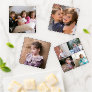 Change photos to make your own personalized photo coaster set