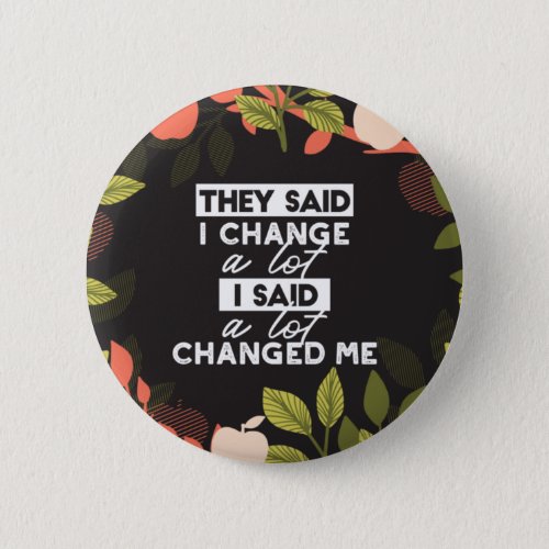 Change Quotes with Apple Fruit Tree Pattern Button