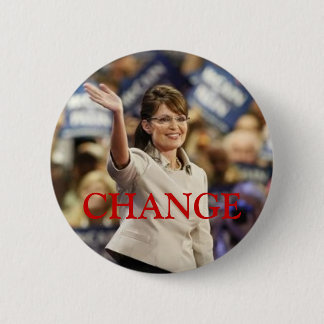 CHANGE-SARAH PALIN PIN