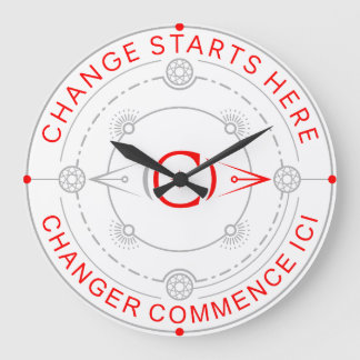 Change Starts Here Clock