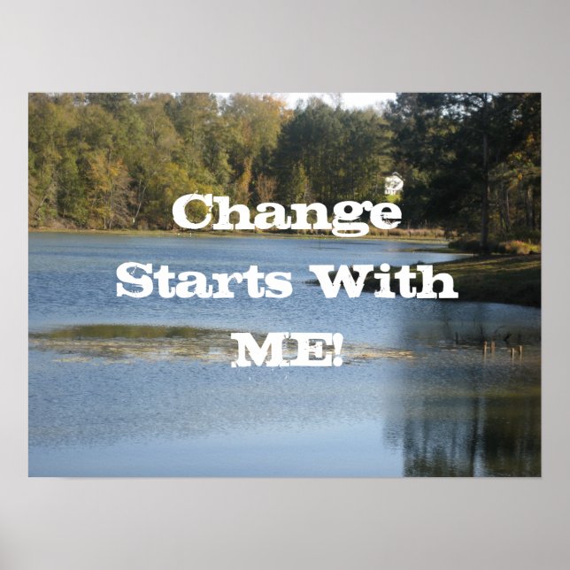 Change Starts With ME! Poster (Front)