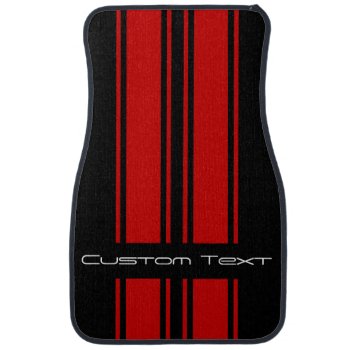 Change Stripe Color To Match Car Use "customize" Car Floor Mat by MuscleCarTees at Zazzle