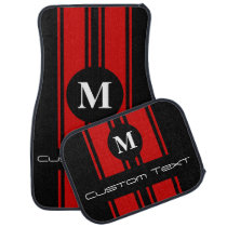 Change Stripe Color To Match Car - Use "Customize" Car Mat Change Stripe Color To Match Car - Use "Customize" Car Mat