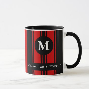Change Stripe Color To Match Car - Use "customize" Mug by MuscleCarTees at Zazzle