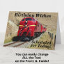 Change Text Add Names Steam Train Happy Birthday Card