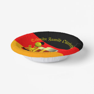 Change Text Year Octoberfest 20xx Beer Glasses 9" Paper Bowls