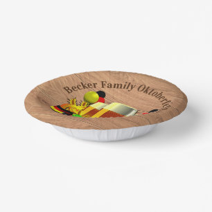 Change Text Year Octoberfest 20xx Beer Glasses Paper Bowls