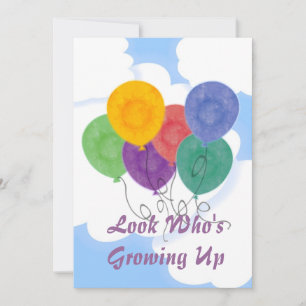 Change the Age Birthday Party Invitation