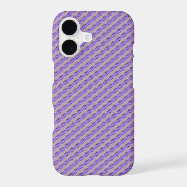 Change the Color Diagonal Stripe Case-Mate iPhone Case (Back)