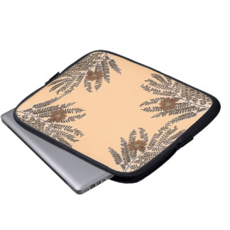Change the Color Fern and Flower Laptop Sleeve