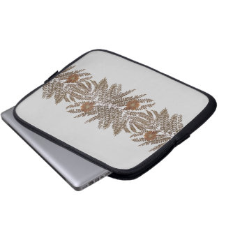 Change the Color Fern and Flower Laptop Sleeve