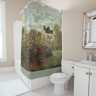 Change the Color! Monet's Garden at Argenteuil Shower Curtain