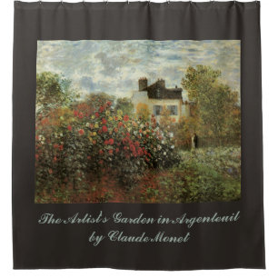Change the Color! Monet's Garden at Argenteuil Shower Curtain