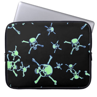 Change the Color Skulls Laptop Sleeve
